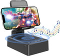 Birthday Gifts for Mother Father ,Cell Phone Stand with Wireless Bluetooth Speaker and Antislip Base HD Surround Sound for Home and Outdoors with Bluetooth Speaker for Desk Compatible with Iphone