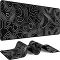 Mouse Pad Gaming - Desk Mat for Keyboard and Mouse - Large Mouse Pad for Desk, World Map Mousepad (31.5 X 11.8Inch) with Non-Slip Base, Desks Pad Mat for Gaming, Office and Home